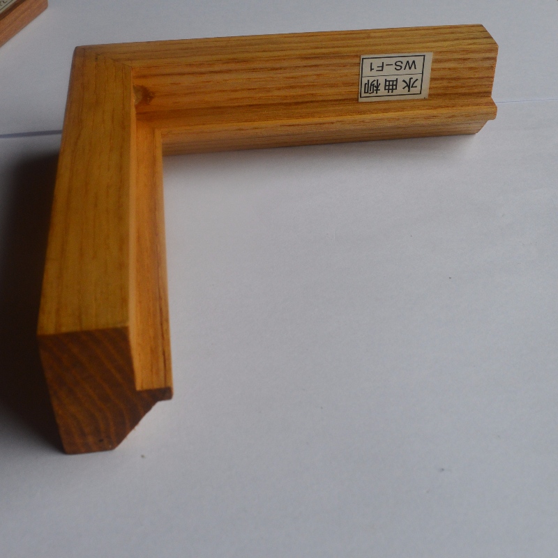 Cornice per foto in legno massello personalizzata (Fraxinus mandshurica Rupr)